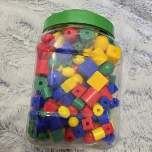 Discount School Supply Lacing Beads Busy Bag For Classroom Learning Activity - Picture 1 of 4